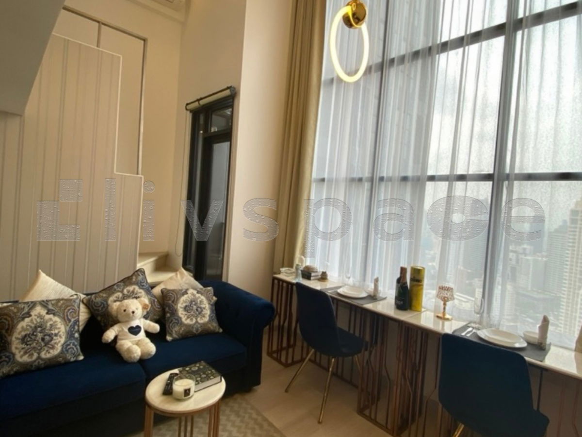 รูป ▚ LB122ツ สำหรับเช่า Knightsbridge Prime Sathorn ห้อง Loft 1 ห้องนอน ราคาพิเศษ ⭐ - รูปที่ 2/7