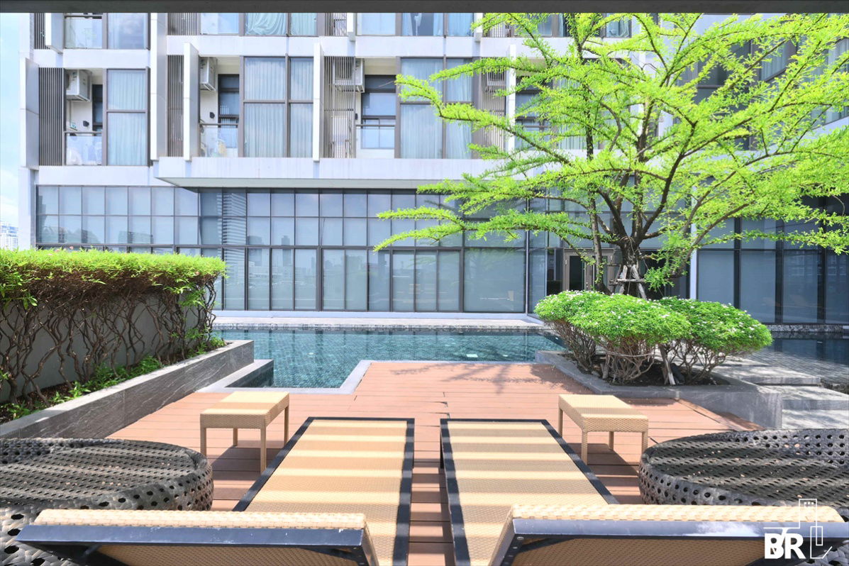 รูป ⚡Rare unit,Fully Funished Chewathai Residence Asoke near MRT Rama 9 - รูปที่ 6/10