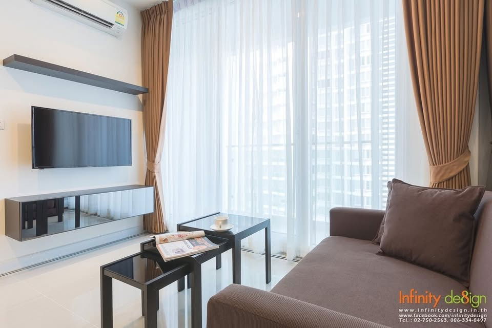 รูป WS3329 🏢 ให้เช่า: TC Green พระราม 9 — คอนโดหรู ใจกลาง New CB ห้องมุม ชั้นสูง วิวเมือง – เฟอร์ครบ พร้อมเข้าอยู่ - รูปที่ 7/8