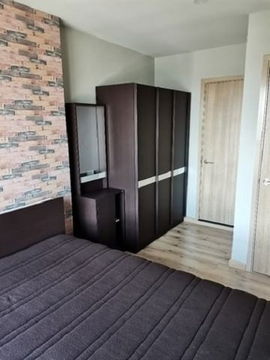 ให้เช่า Brix Condo จรัญสนิทวงศ์ 64 ติดMRT-สิรินธร ชั้น12A แบบ 1 ห้องนอน 35 ตรม. มีเครื่องซักผ้า ของครบ 