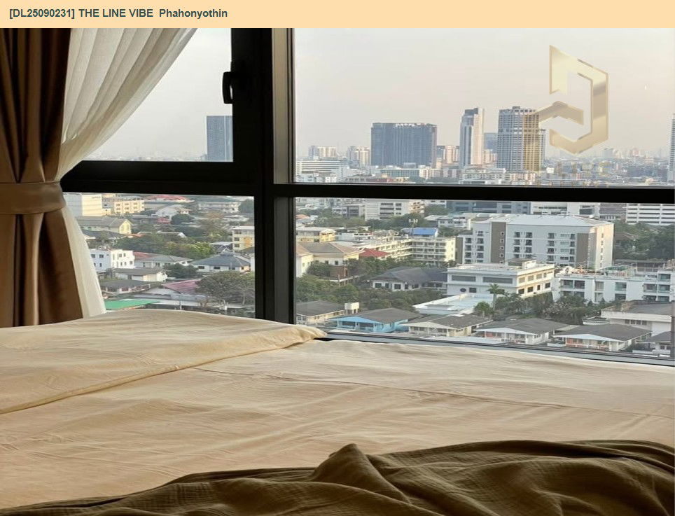 รูป DL25090231 ให้เช่าคอนโด เดอะ ไลน์ ไวบ์ พหลโยธิน (THE LINE VIBE  Phahonyothin) ใกล้ BTS ห้าแยกลาดพร้าว พร้อมเข้าอยู่ โทรด่วน 0638692663 LineID @534wlwof - รูปที่ 13/18