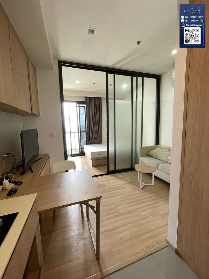 picture 💙For rent M Jatujak, pet-friendly, fully furnished, near BTS Mo Chit, and MRT Kamphaeng Phet💙 Call 092-8366444 Dao // Line ID: @enrichagent - 1/9