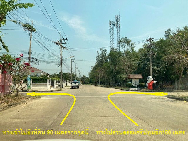รูป 🚩 ขายที่ดินแปลงหัวมุม 119.9 ตารางวา สามโคก ราคาถูกสุด❗ ทำเลดี ภายในโครงการหรูมีระดับ  - รูปที่ 3/23