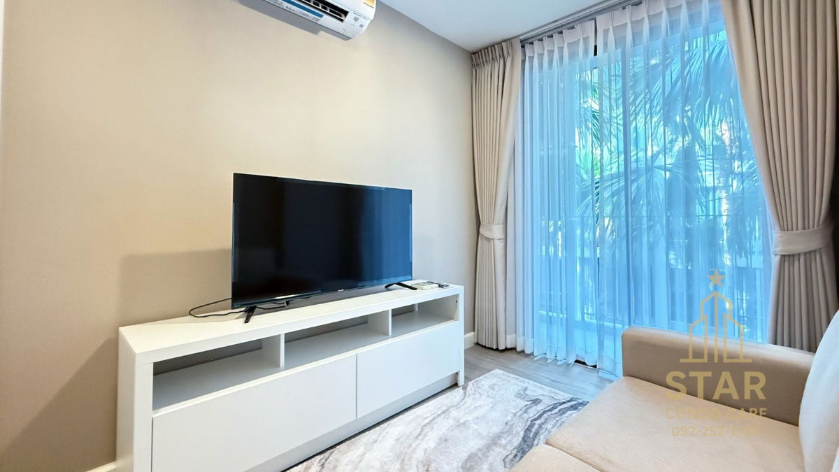 picture 🌟 Condo rental METROLUXE RIVERFRONT 🌟  🏢 A brand - new room measuring 33.11 square feet [33.11 sq m]. M. 📍 Building E, 3rd floor Line:Rangsima07 - 7/14