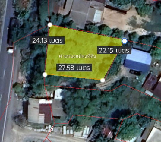 รูป ขายที่ดิน 197 ตรว.ติดถนนบางอ้อบางนา ห่างถนนรังสิตนครนายกเข้าบ้านนา 400 เมตร ฝั่งขาออกบ้านนา - รูปที่ 2/4