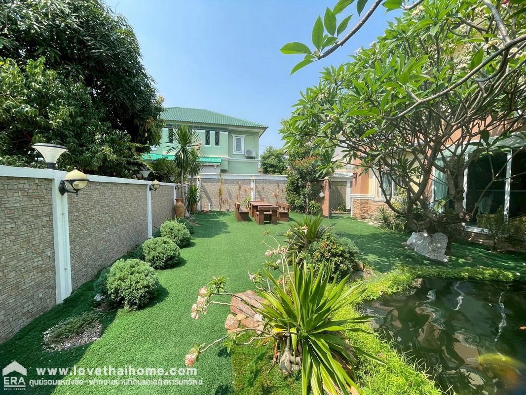 รูป ขายบ้านเดี่ยว 2 ชั้น ติดถนนร่มเกล้า หมู่บ้านเค.ซี.เนเชอรัลวิลล์ ร่มเกล้า พื้นที่ 125 ตรว. - รูปที่ 20/21