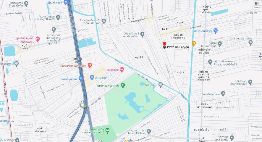 รูป 🚩ขายบ้านเดี่ยว 102 ตารางวา ซอยบุญคุ้ม ลำลูกกาคลอง 1 ใกล้เซียร์รังสิต - รูปที่ 34/34
