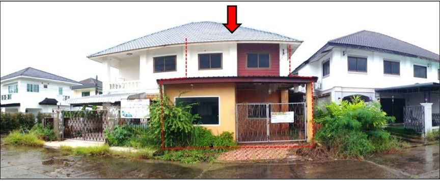 รูป ขายบ้านแฝด โครงการเสริมสุข วิลเลจ โนนสูง อุดรธานี - รูปที่ 1/2