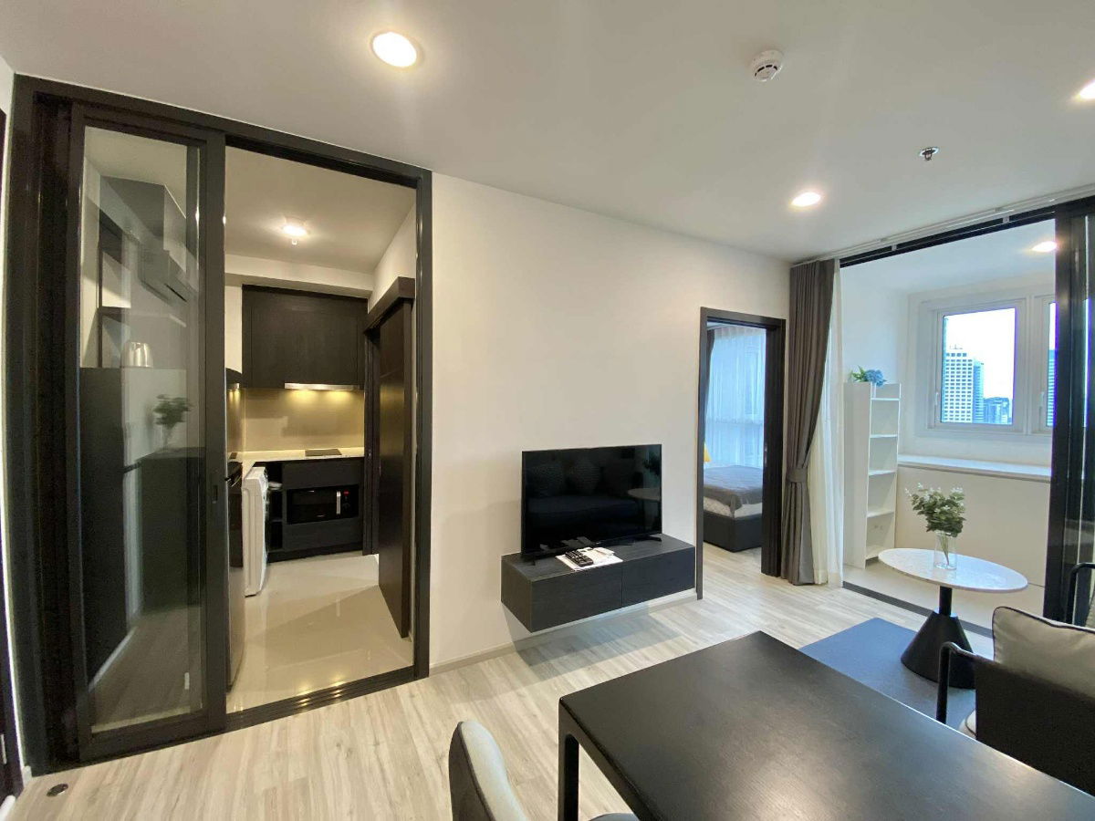 picture XT Huaikhwang 75m. to MRT Huaikhwang 1Bedroom take garden view ready to move ! - 1/6