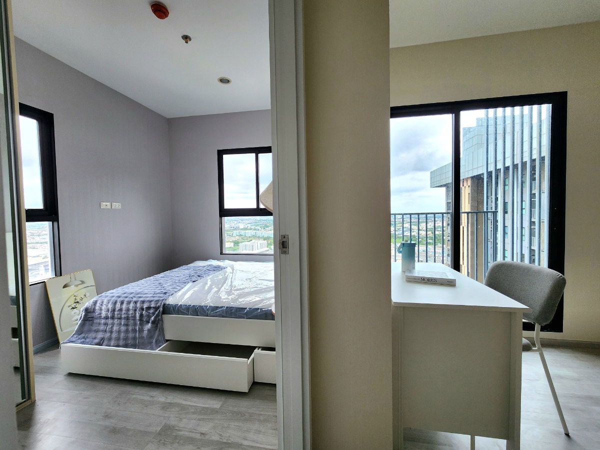 รูป สถานะตามภาพปก**ห้องว่างครับผม รีโนเวทใหม่ทั้งห้อง มีเครื่องซักผ้า**พลัม คอนโด เซนทรัล สเตชั่น เฟส1 แบบ 2 ห้องนอน สไตล์มินิมอลโมเดิร์น SN490.80 - รูปที่ 38/104