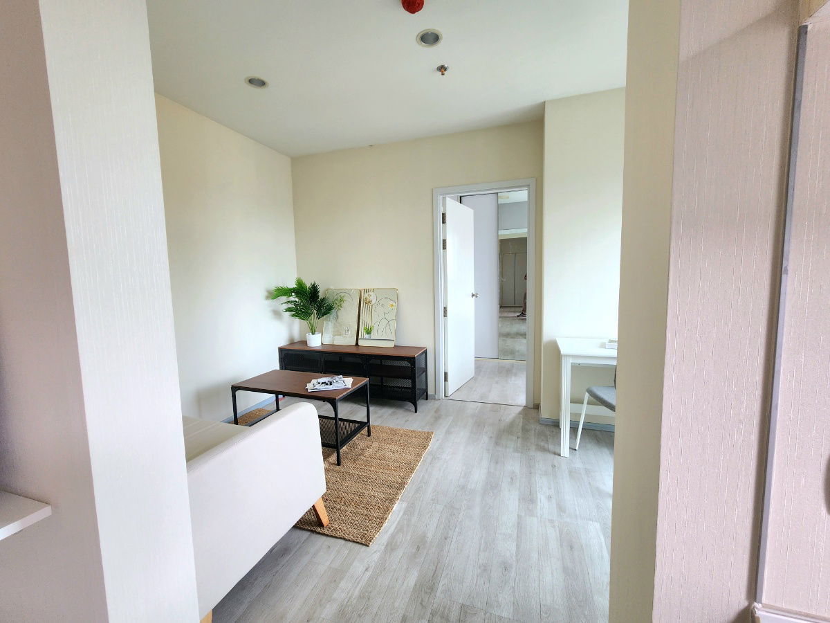 รูป สถานะตามภาพปก**ห้องว่างครับผม รีโนเวทใหม่ทั้งห้อง มีเครื่องซักผ้า**พลัม คอนโด เซนทรัล สเตชั่น เฟส1 แบบ 2 ห้องนอน สไตล์มินิมอลโมเดิร์น SN490.80 - รูปที่ 22/104