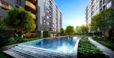 Condos for sale Phan Thong Chonburi : 💥Vay Amata Chonburi📣Hot Deal! New Condo near Amata Industrial Estate Only 999K. 📞061-6161426 /065-4496399  🟢LINE: @wsrcondo