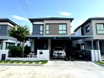 บ้านเดี่ยว เซฟวัน โก ศรีสมาน : HU6792 ขายบ้านแฝด เวนิว โฟลว์ ติวานนท์ - รังสิต ปทุมธานี