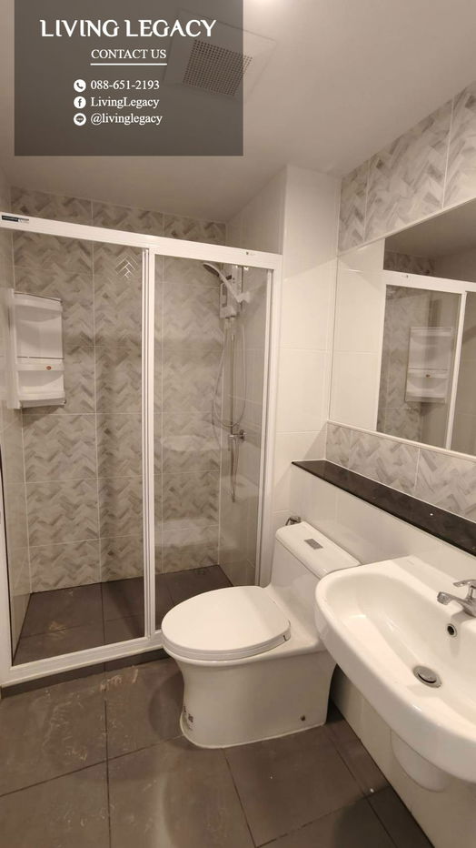 รูป ST1WXF ให้เช่าคอนโด Regent Home Bangna 30 ตร.ม. ชั้น 9 ตึก B line id : @livinglegacy - รูปที่ 8/8