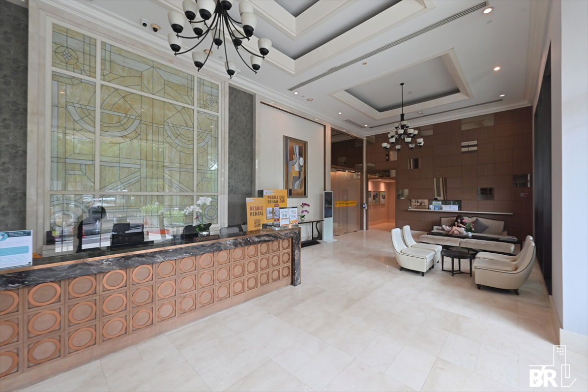 รูป 🩵New - Luxury unit, Villa Asoke near MRT Phetchaburi  - รูปที่ 3/6