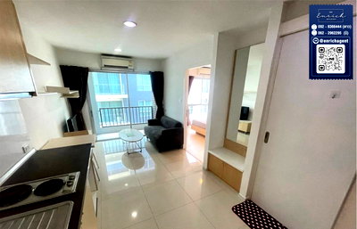 คอนโดให้เช่า : 💙ให้เช่า Whizdom @ Punnawithi Station ห้องกว้าง พร้อมเข้าอยู่ BTS ปุณณวิถี💙 โทร.  092-8366444 ดาว // Line id : @enrichagent