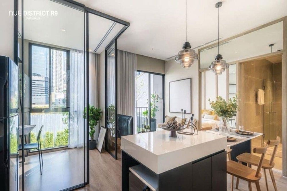 รูป 🔥 ขายดาวน์ !! ห้องหายาก, ชั้นสูง 33++, ห้องทิศตะวันออก!!🔥 Code C20250900015.....Nue District R9, 2 ห้องนอน, 1 ห้งน้ำ, ตกแต่งบางส่วน, ราคาพิเศษ!!📣📣 - รูปที่ 4/6