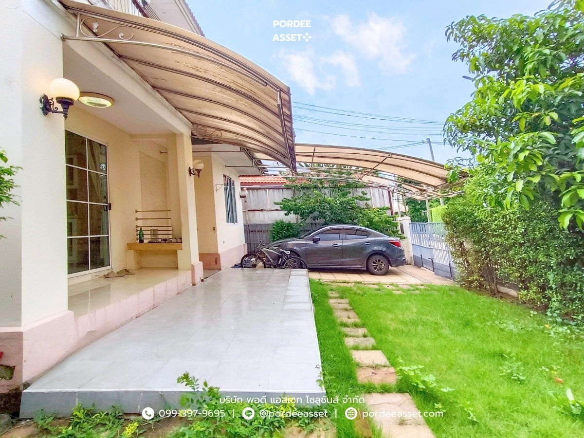 รูป ขาย!! บ้านเดี่ยว ชัยพฤกษ์ รังสิต-คลอง4 ( หลังริม ขนาด 67.4 ตร.ว. ) อยู่ต้นโครงการ ต.บึงยี่โถ อ.ธัญบุรี ถนนรังสิต-นครนายก78 ใกล้ทางด่วนมอเตอร์เวย์  - รูปที่ 19/25