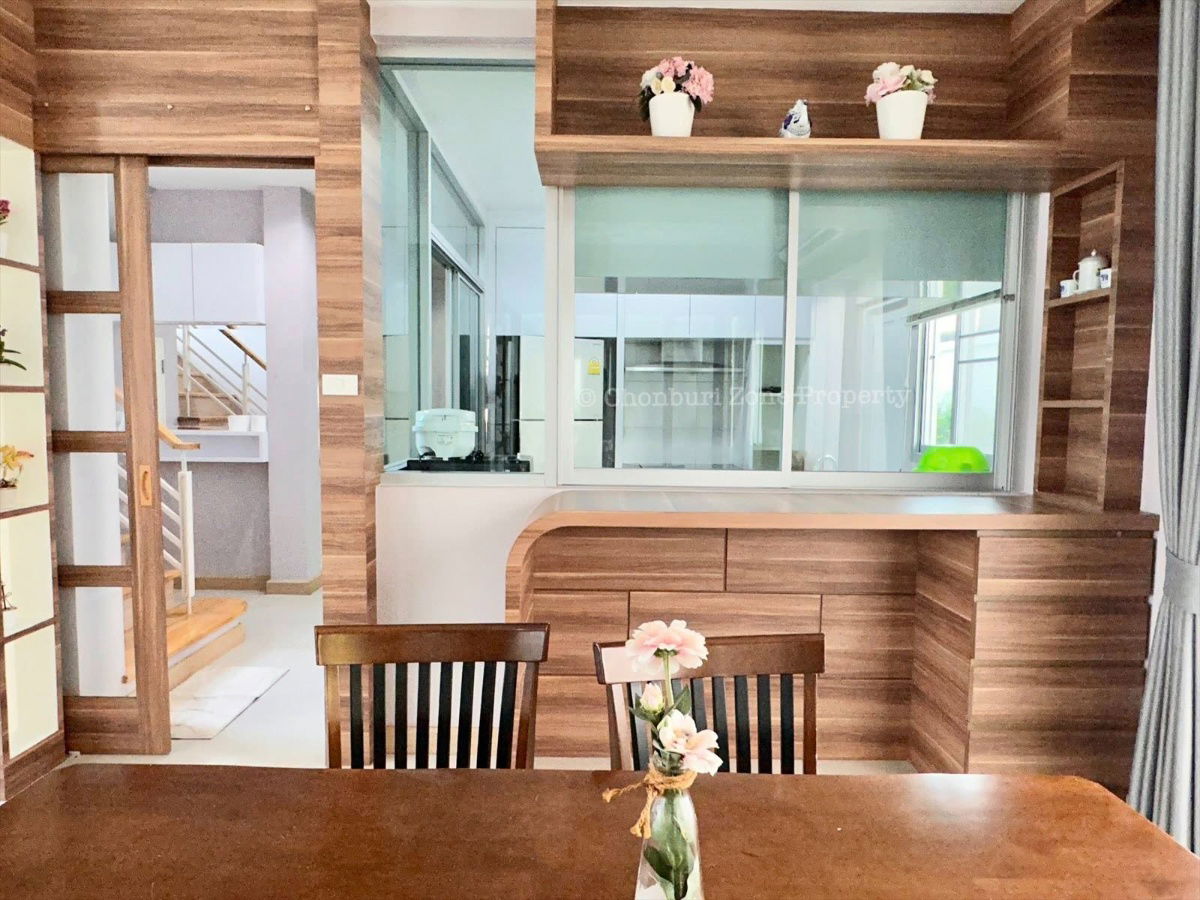 รูป ให้เช่าบ้านเดี่ยวหัวมุม มีเนื้อที่สวน ม.คาซ่าวิลล์ สวนเสือ ศรีราชา - รูปที่ 25/34