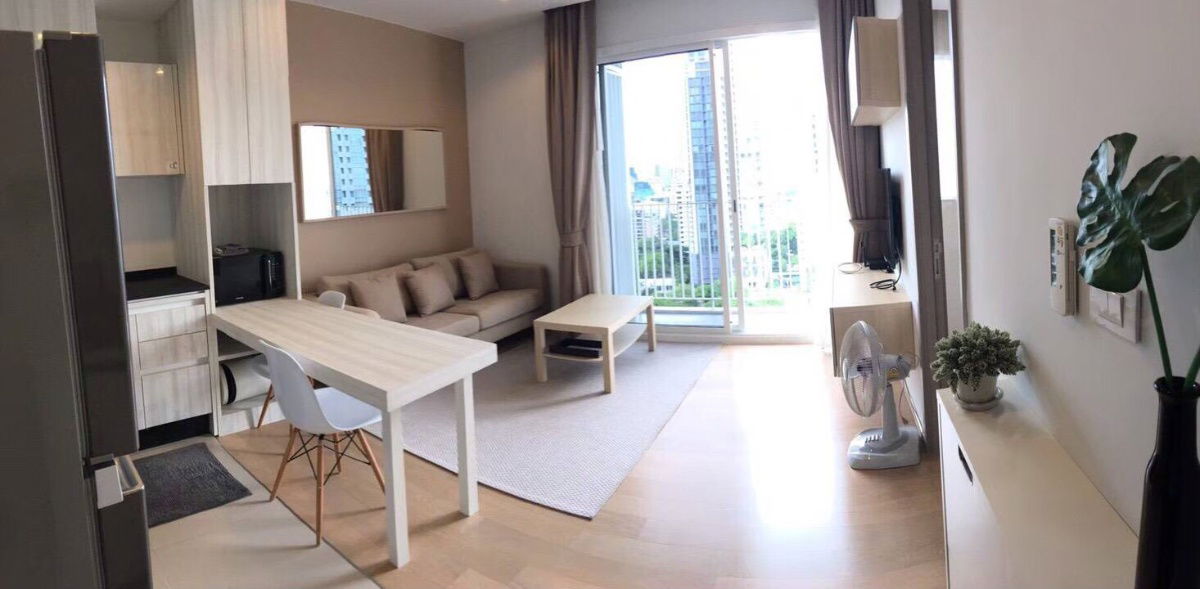 รูป HQ Thonglor  1ห้งอนอน 1 ห้องน้ำ ขนาด 45 ตร.ม - รูปที่ 2/10