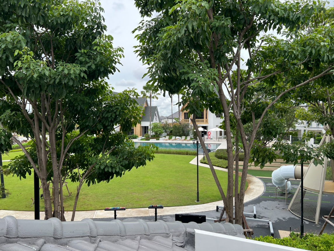 รูป บ้านเดี่ยว Villaggio 3 ศรีนครินทร์-บางนา (โครงการคุณภาพ Land & Houses) หลังมุม ใกล้คลับเฮ้าส์ ร่มรื่น ลมเย็นสบาย - รูปที่ 15/20