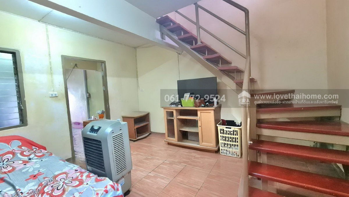 รูป ขายทาวน์เฮ้าส์ บ้านเอื้ออาทร รังสิต-คลอง 9 บ้าน 2 ชั้น 16.2 ตร.วา ต่อเติมห้องหน้าบ้านและครัวแล้ว ราคาถูก  - รูปที่ 9/17