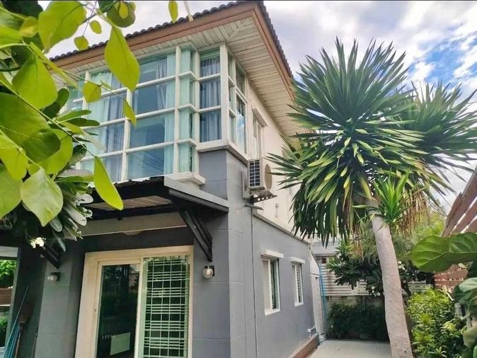 💜✅️บ้านเดี่ยวเช่า พฤกษา วิลเลจ5 บางใหญ่✅️✅️มีเฟอร์💜💜099-6545197