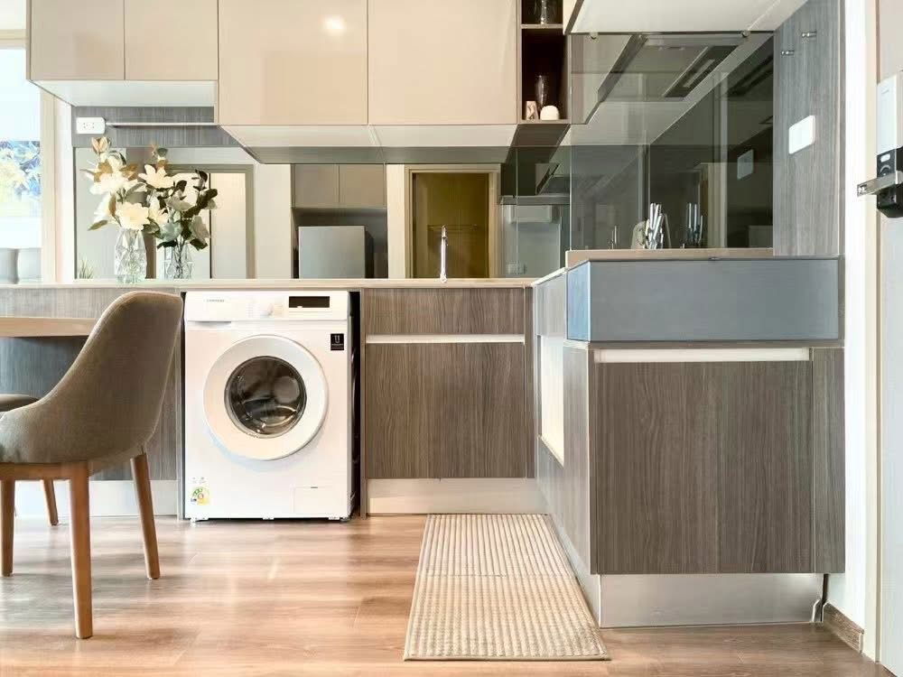 รูป 🔥ideo rama9 asoke 2 bedrooms for rent only 32000, on the 24th floor🔥 - รูปที่ 4/10
