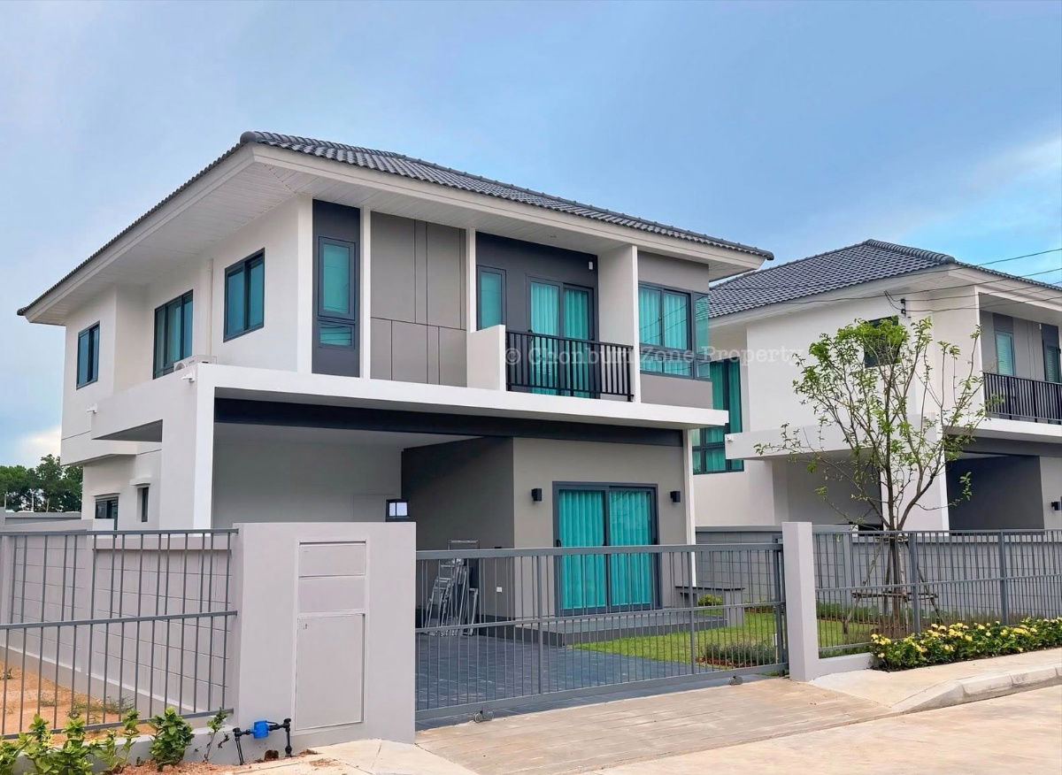 รูป ให้เช่าบ้านเดี่ยวโครงการใหม่ ม.ศุภาลัยปาล์มสปริง บ่อวิน ศรีราช - รูปที่ 2/36