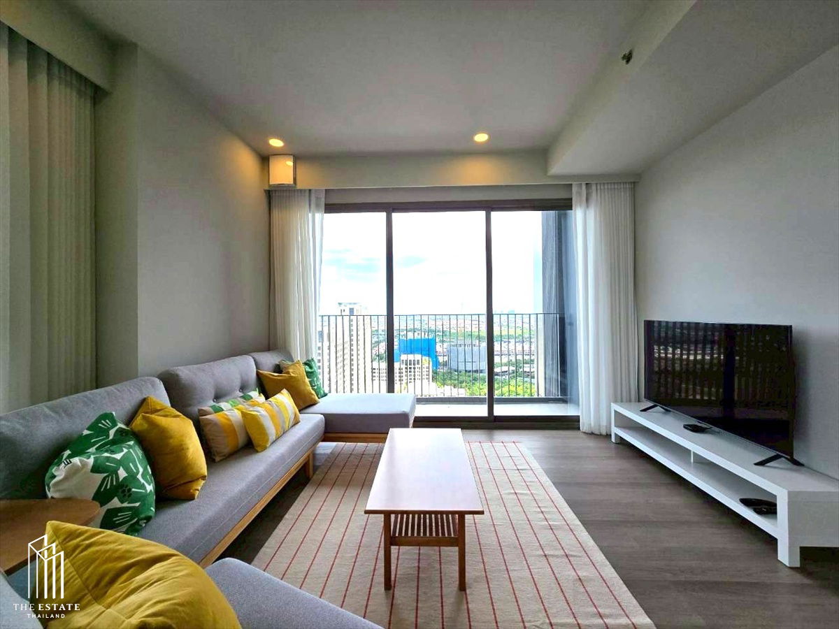 picture For rent, the largest room on the floor, fully furnished, corner position, open view, Whizdom The Forestias (Destinia) project @75,000 Baht - 16/22