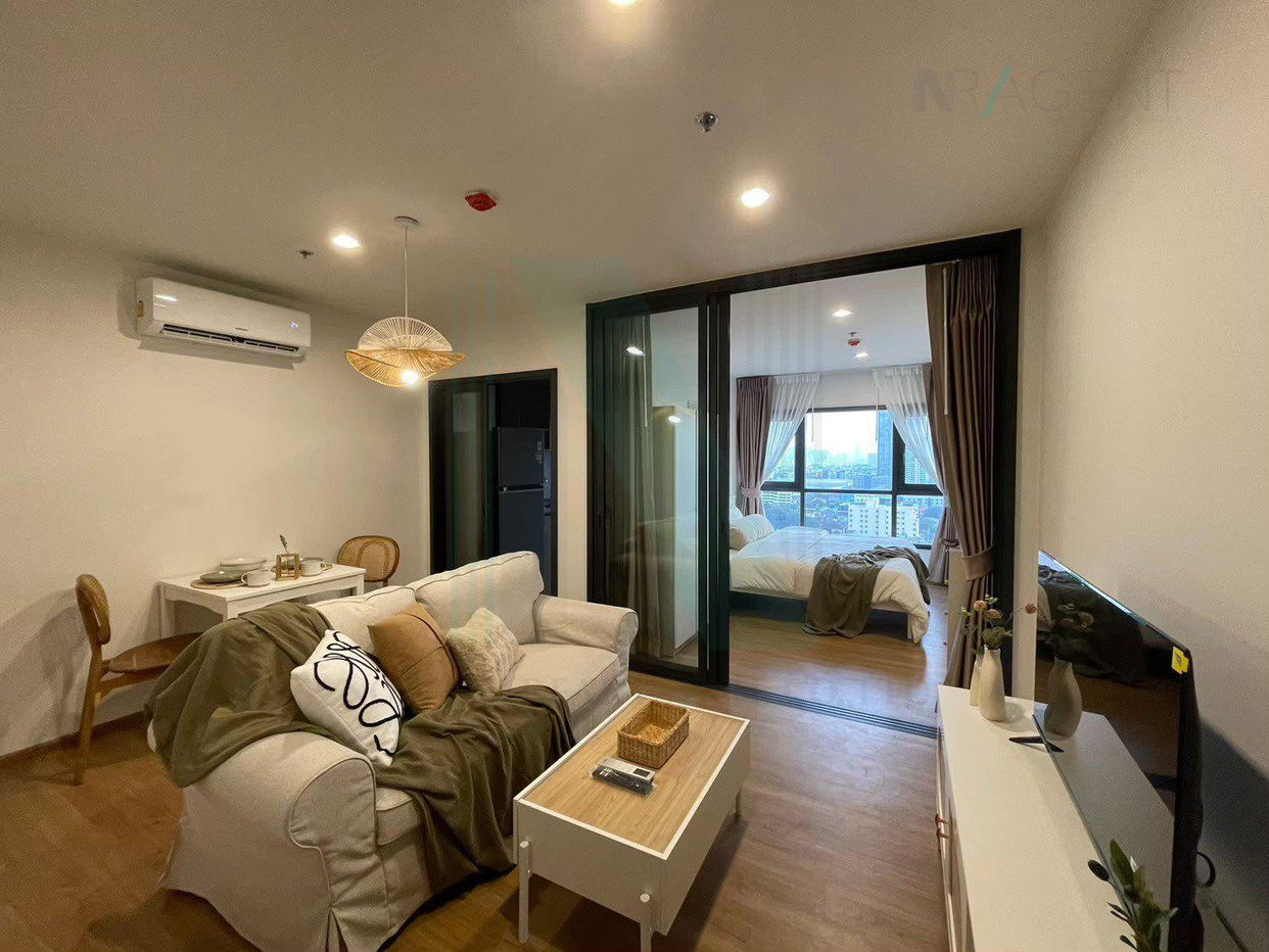 picture 🚩 For Rent Condo THE LINE VIBE PHAHONYOTHIN Building C, Floor 16,1 bed room, Room size 38 sqm - 1/8
