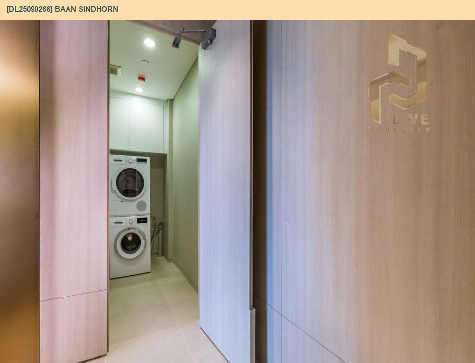 picture DL25090266 Condo for rent, Baan Sindhorn near -, ready to move in, call urgently 0656133286 LineID @655ebbvc - 8/37