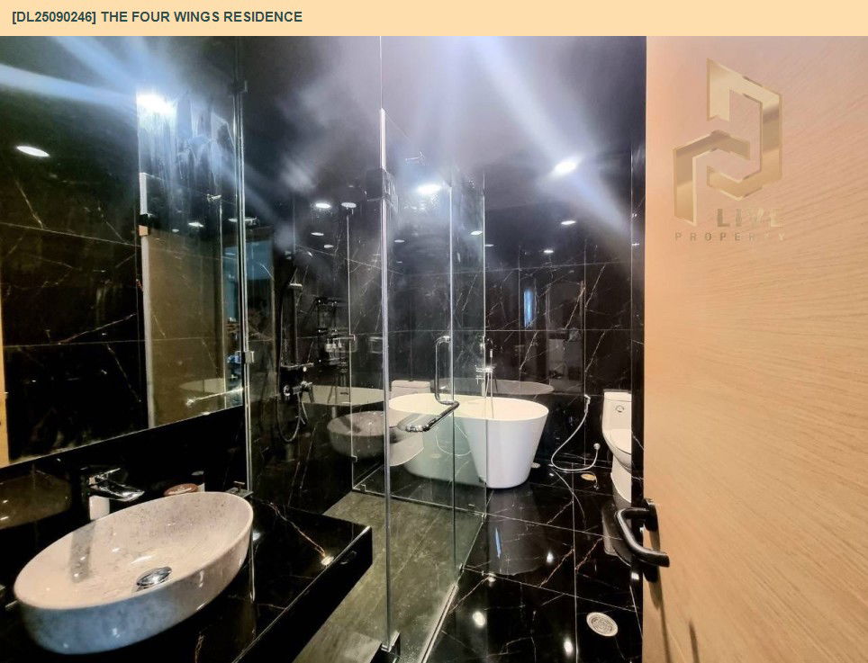 รูป DL25090246 ให้เช่าคอนโด เดอะ โฟร์ วิงส์ เรสสิเด้นส์ (The Four Wings Residence) ใกล้ ARL บ้านทับช้าง พร้อมเข้าอยู่ โทรด่วน 0638692663 LineID @655ebbvc - รูปที่ 12/13