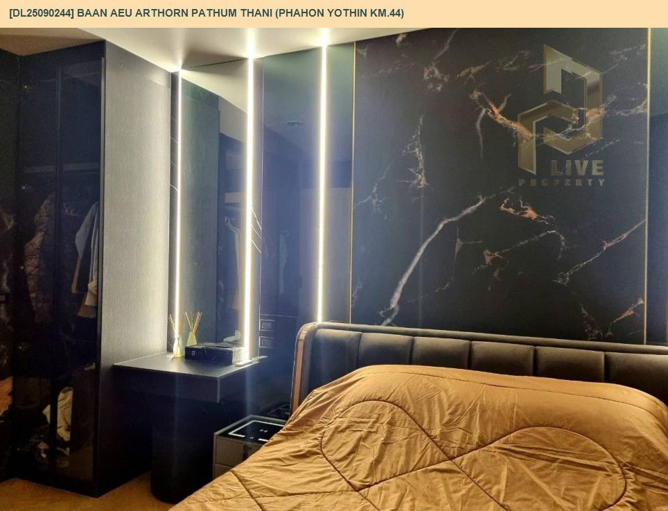 picture DL25090244 Condo for rent, Baan Aeu Arthorn Pathum Thani (Phahon Yothin Km.44) near -, ready to move in, call urgently 0656133286 LineID @655ebbvc - 13/13