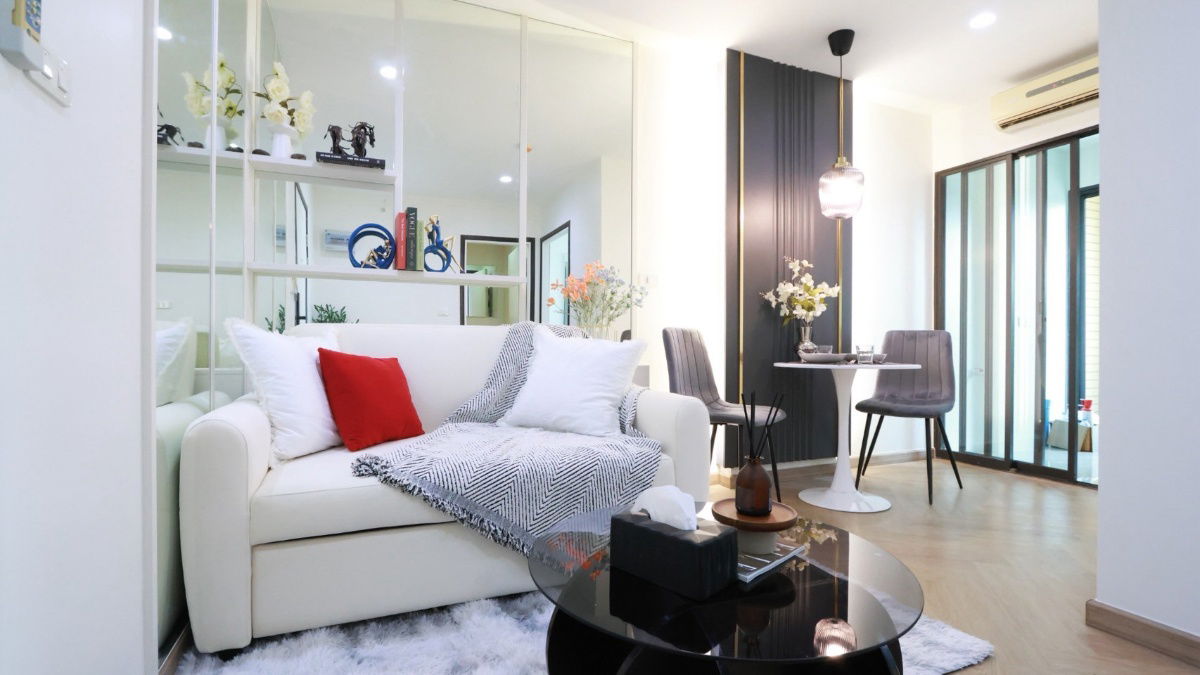 รูป ขายด่วน ✨ I CONDO Sukhumvit 103 ✨ เฟอร์นิเจอร์ และ เครื่องใช้ไฟฟ้าครบ ใกล้ MRT ศรีอุดม - รูปที่ 6/11
