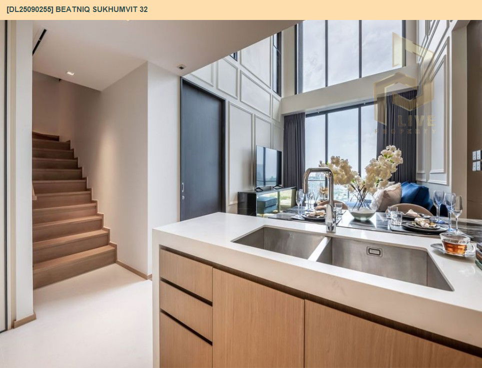 picture DL25090255 Condo for rent, Beatniq Sukhumvit 32 near BTS Thong Lo, ready to move in, call urgently 0656133286 LineID @655ebbvc - 17/21