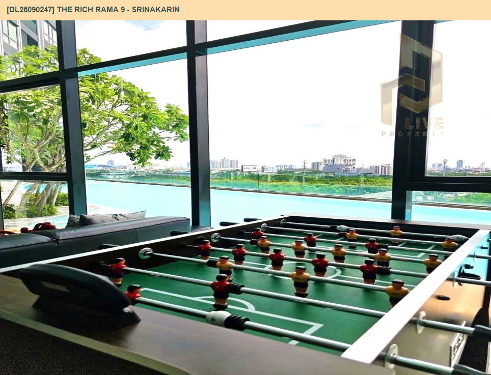 picture DL25090247 Condo for rent, The Rich Rama 9 - Srinakarin near AIRPORT RAIL LINK หัวหมาก, ready to move in, call urgently 0656133286 LineID @655ebbvc - 17/17