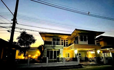 เช่าบ้านเดี่ยว ถนนหทัยราษฎร์ : U1368 ให้เช่าบ้านเดี่ยว 2 ชั้น หมู่บ้านถาพร ถนนหทัยราษฎร์ บ้านพร้อมเฟอร์ตามรูป ติดทางเข้าตลาดมารวย ทำเลดีเดินทางสะดวกเข้าออกได้หลายทาง