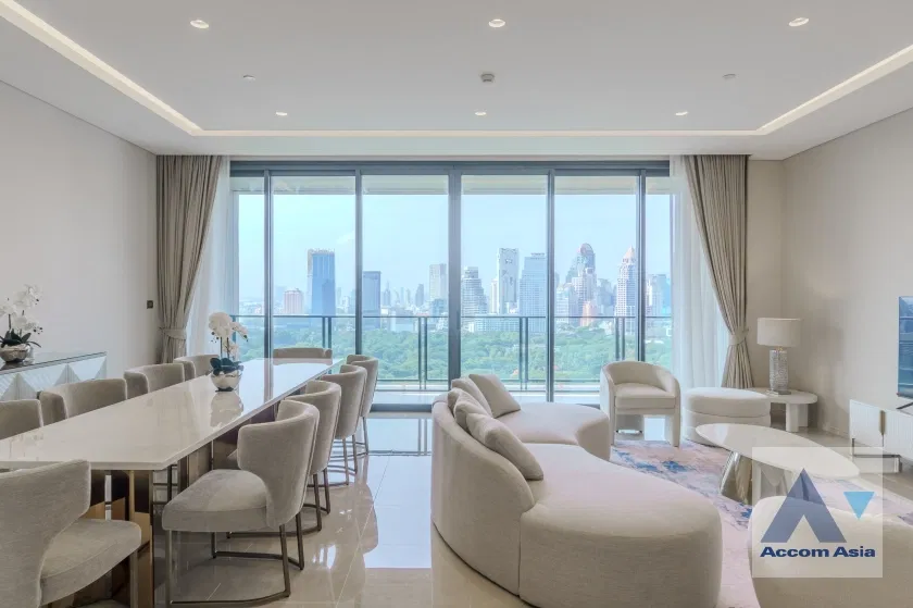 picture 🔼🔽 AccomA 📩 Big Balcony,Penthouse 5 BR Condominium @The Residences at Sindhorn Kempinski Hotel Bangkok (AA40113) - 1/20