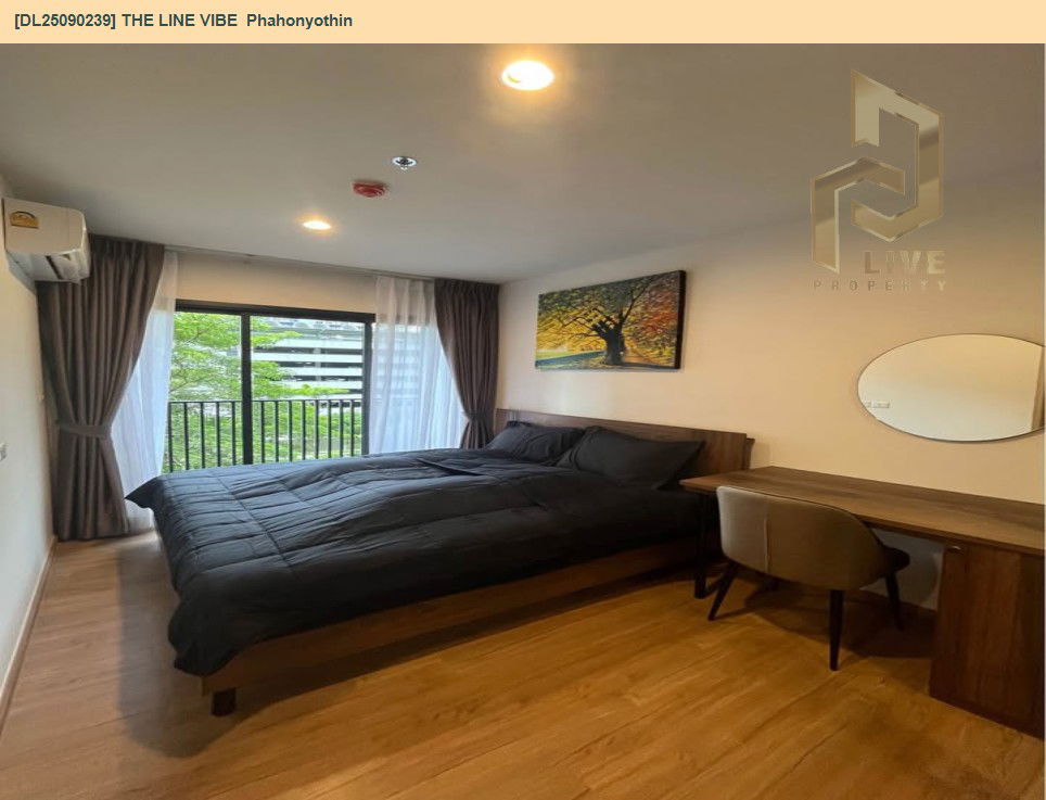 picture DL25090239 Condo for rent, THE LINE VIBE  Phahonyothin near BTS ห้าแยกลาดพร้าว, ready to move in, call urgently 0656133286 LineID @534wlwof - 3/7