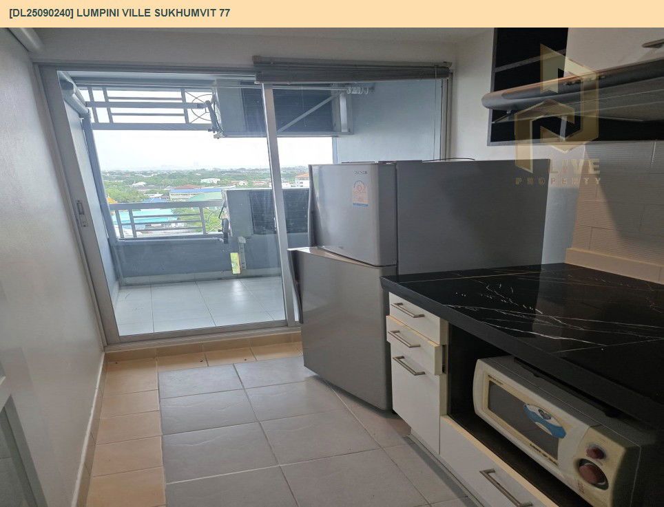 รูป DL25090240 ให้เช่าคอนโด ลุมพินี วิลล์ สุขุมวิท 77 (Lumpini Ville Sukhumvit 77) ใกล้ BTS อ่อนนุช พร้อมเข้าอยู่ โทรด่วน 0638692663 LineID @534wlwof - รูปที่ 11/11
