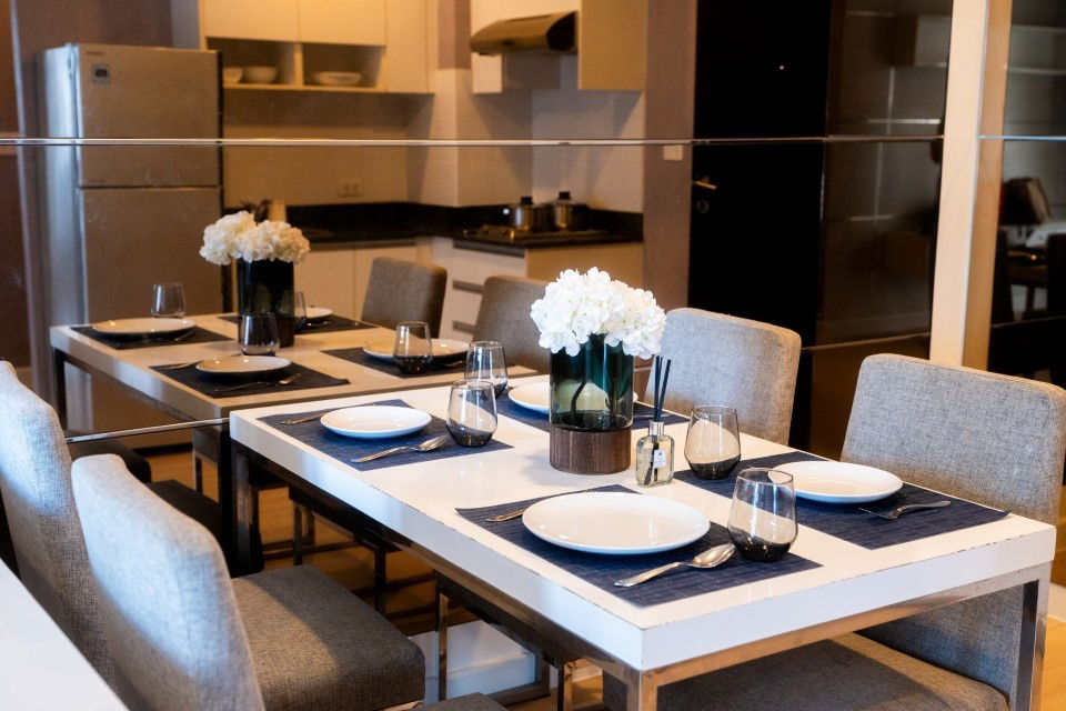 รูป Diamond Sukhumvit (60 ตร.ม.) 2 ห้องนอน 2 ห้องน้ำ ใกล้ BTS Onnut - รูปที่ 3/10