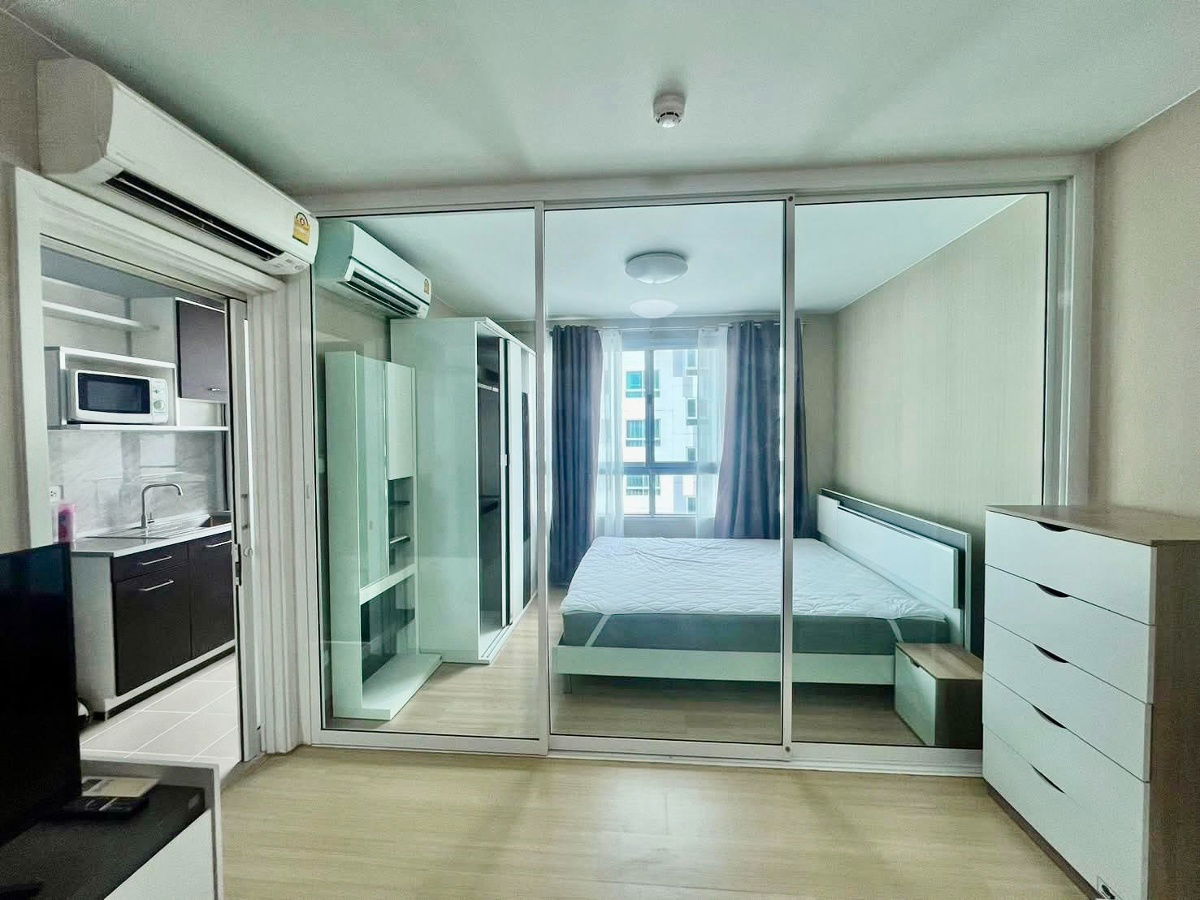 รูป code : C97 ให้เช่าคอนโด พลัม คอนโด พหลโยธิน 89 (Plum Condo Phaholyothin 89) | ห้องกั้นกระจก เฟอร์ฯ SB แอร์ 2 ตัว Inverter - รูปที่ 3/3