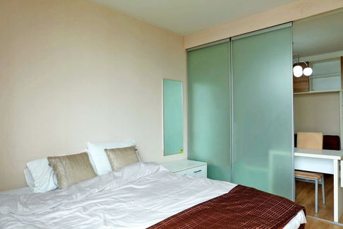 ให้เช่า ห้องรีโนเวทใหม่ ตกแต่งสวย คอนโด เดอะ ไอริส พระราม 9-ศรีนครินทร์ ใกล้ Airport link หัวหมาก