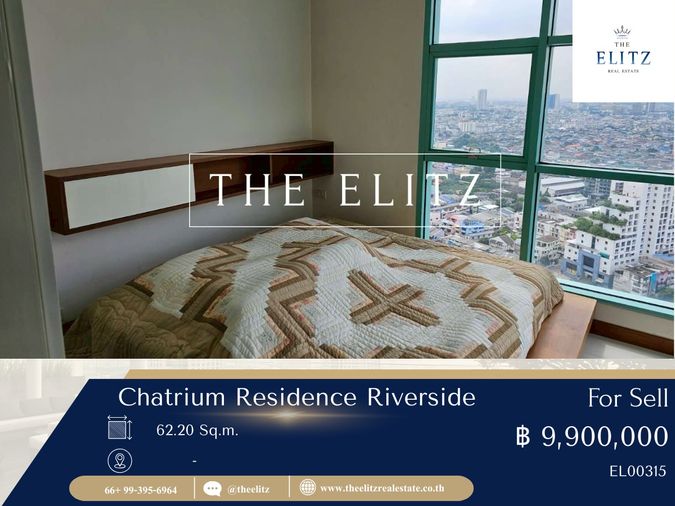 ✨ หากคุณอยากได้คอนโดโลเคชันริมน้ำ Chatrium Residence Riverside มีห้อง Rare มาเสริฟแล้ว 💖