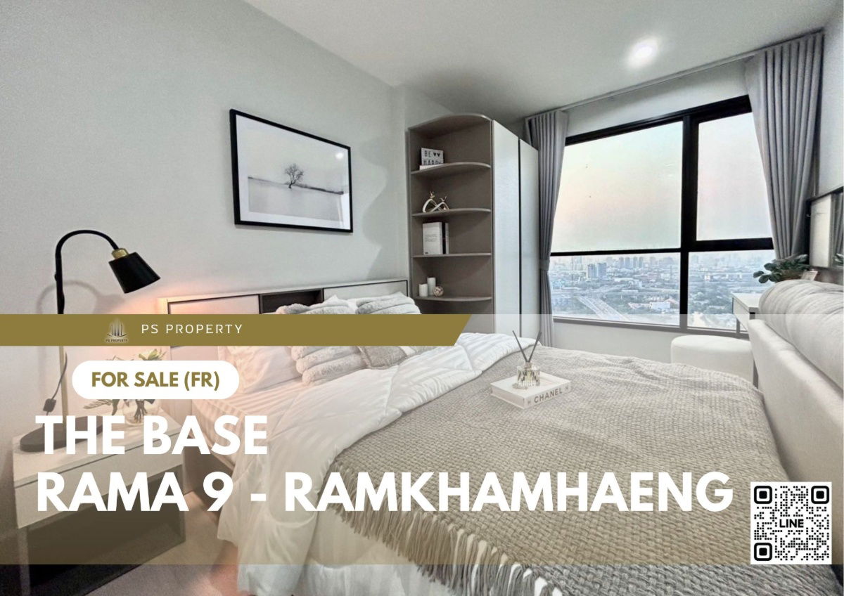 รูป ขายด่วน ✨ The Base Rama 9 - Ramkhamhaeng ✨ ตกแต่งสวยครบพร้อมเฟอร์นิเจอร์ และ เครื่องใช้ไฟฟ้า - รูปที่ 1/11