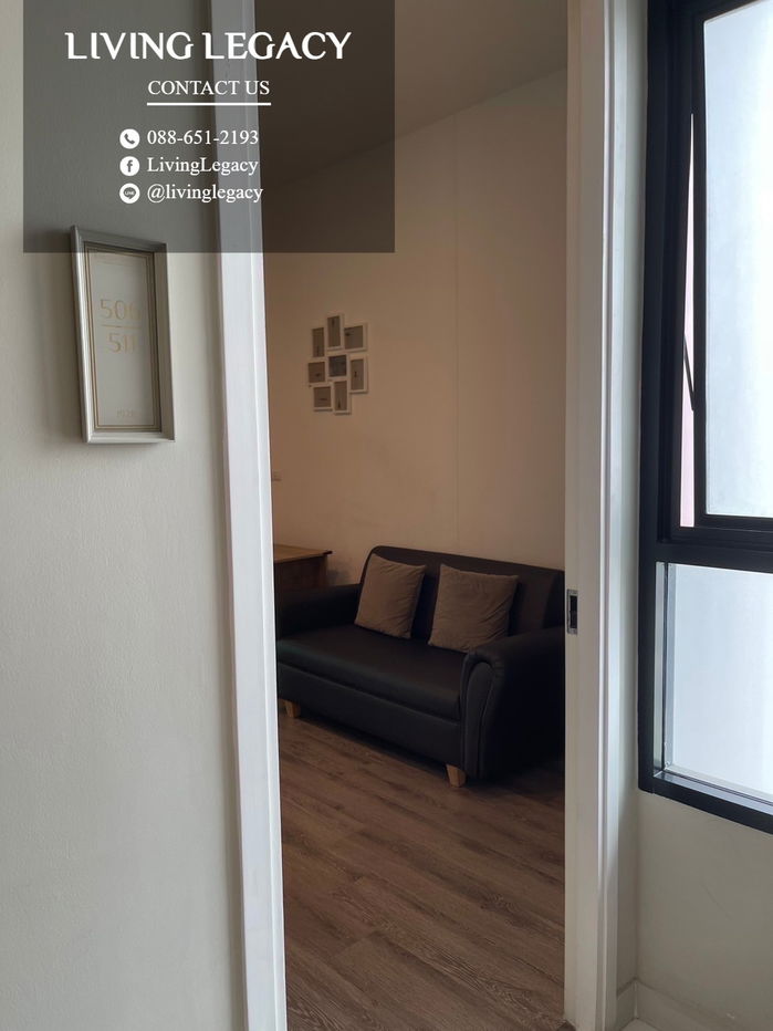 picture T2D0LT Condo For Rent KnightsBridge Collage Ramkhamhaeng 32.5 Sq.M. Floor 19 line id : @livinglegacy - 6/14