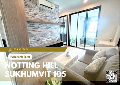 Condos for rent BTS Bearing : For rent ✨ Notting Hill Sukhumvit 105 ✨ near BTS Bearing, fully furnished and equipped with appliances