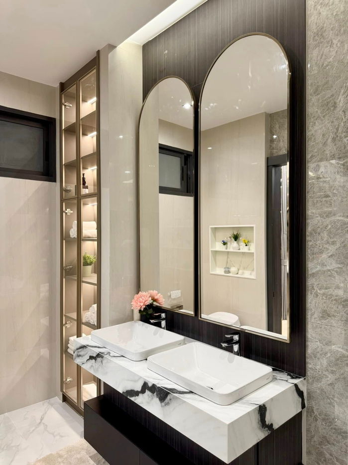 picture Luxury Modern Pool Villa – Pattaya Fully furnished and ready to move in. 5 Bedrooms | 7 BathroomsPrice: THB 24.9 million - 15/18