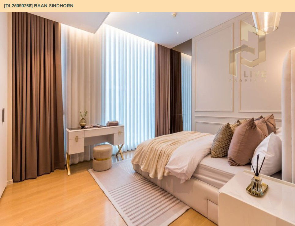 picture DL25090266 Condo for rent, Baan Sindhorn near -, ready to move in, call urgently 0656133286 LineID @655ebbvc - 26/37